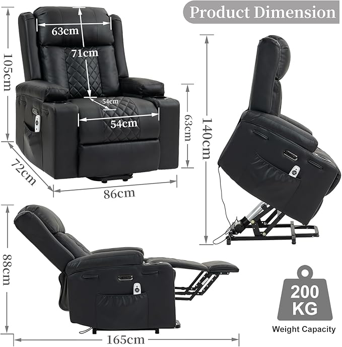 California RelaxLift Electric Power Reclining Chair