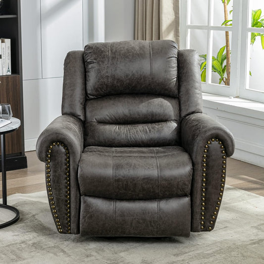 Chester Grey PU Leather Electric Riser Recliner with Massage