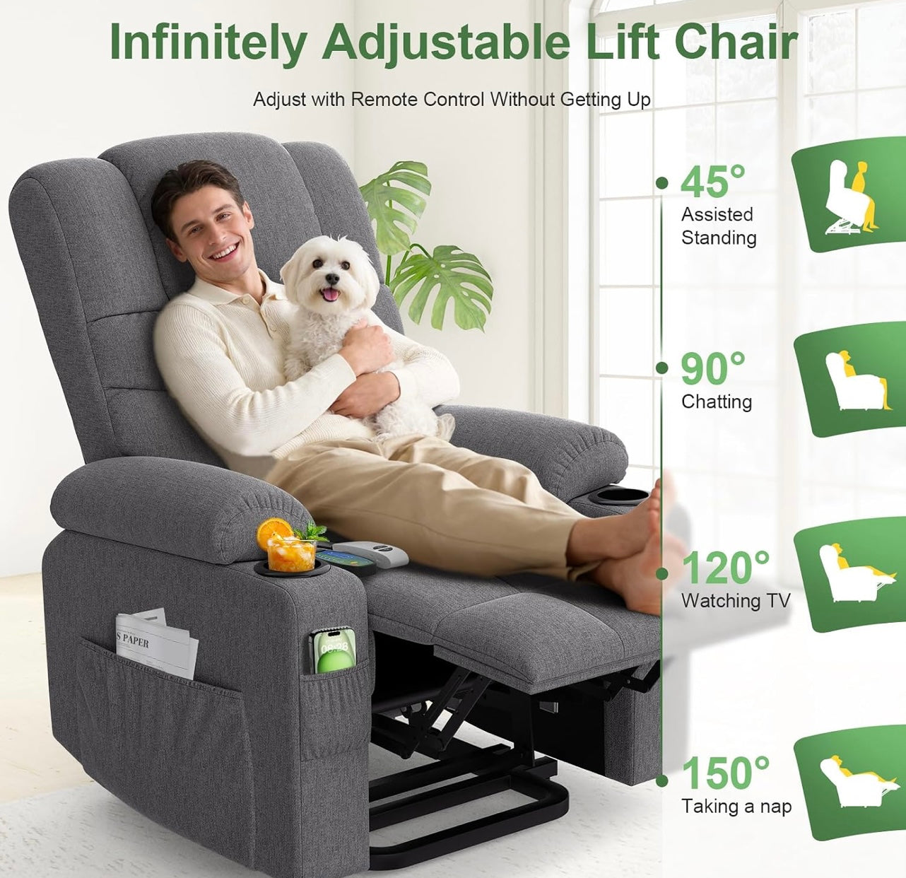 Astley Riser recliner ALPHA RELIEF