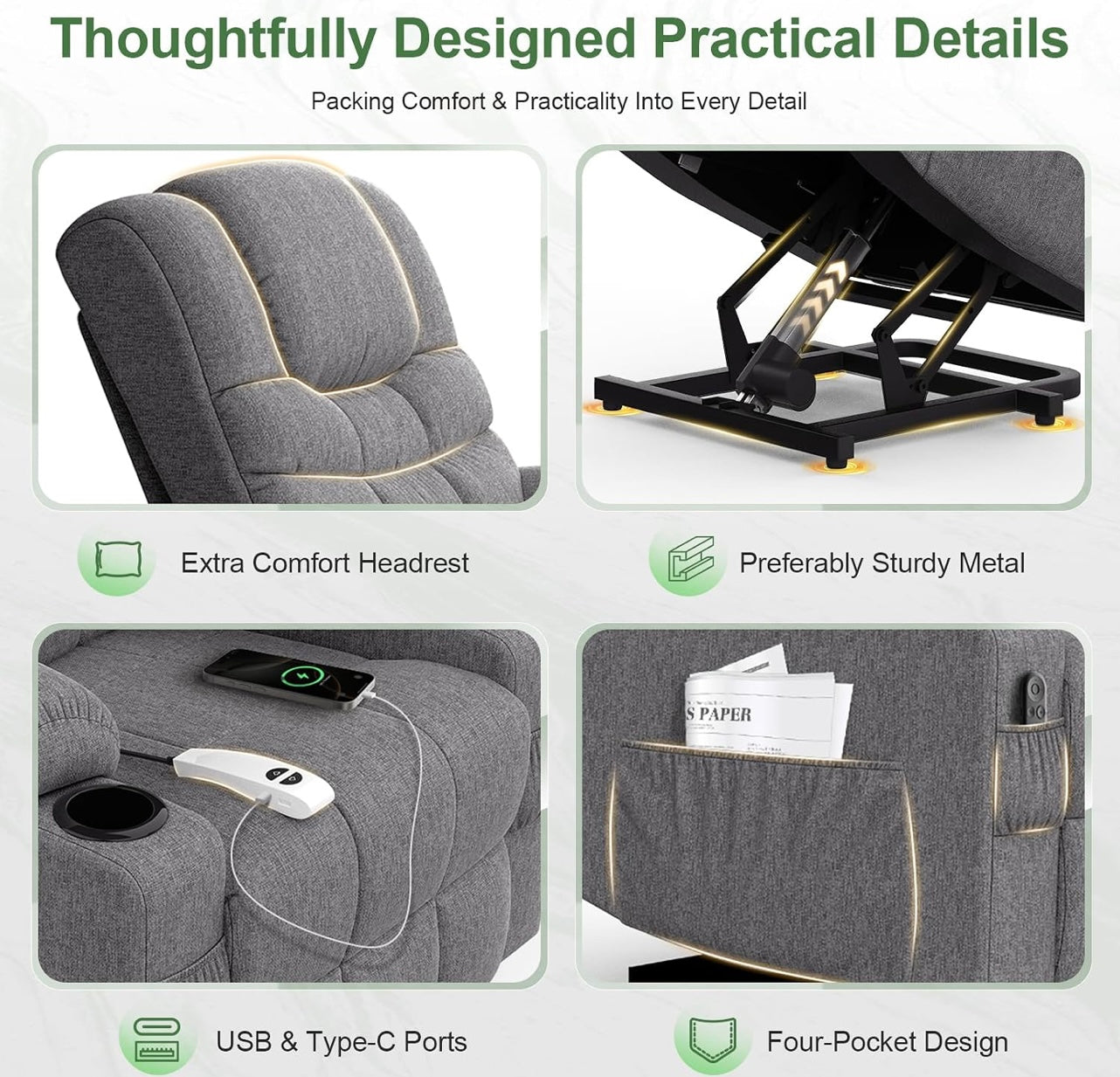 Astley Riser recliner ALPHA RELIEF