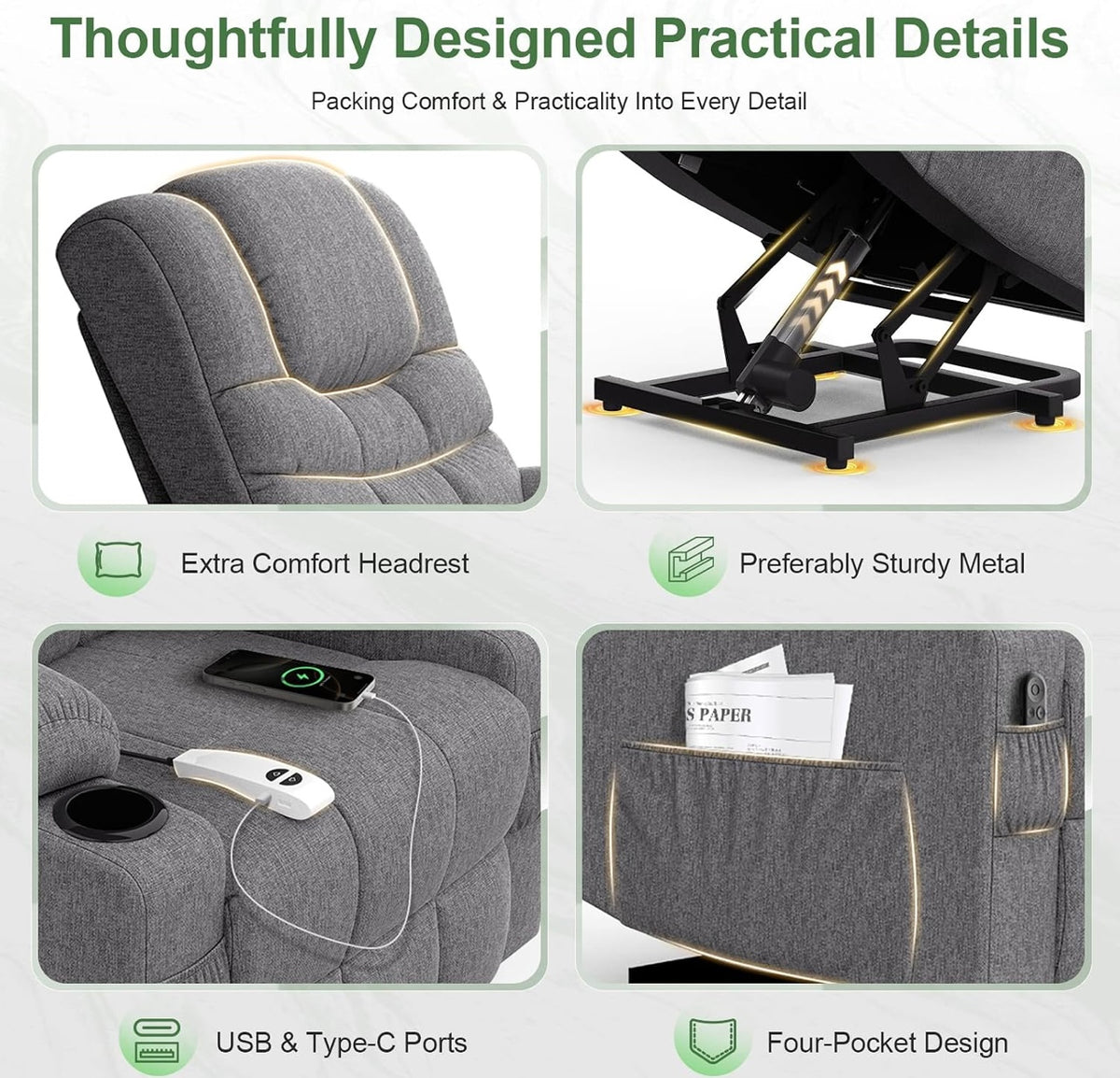 Astley Riser recliner ALPHA RELIEF