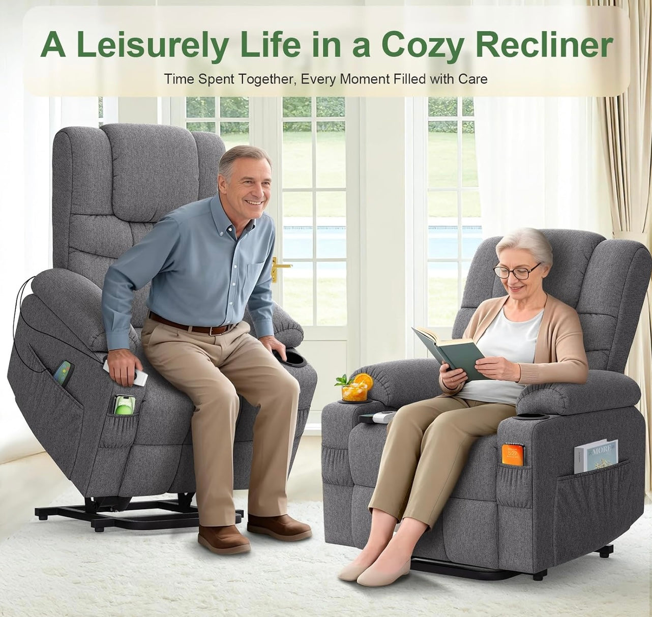 Astley Riser recliner ALPHA RELIEF
