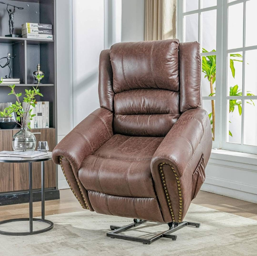 Monaco Luxury Power Lift Recliner – Heated 8-Point Massage