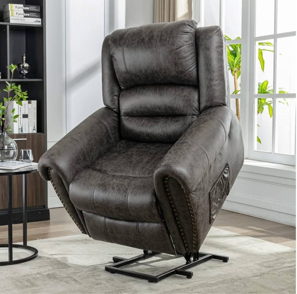 Monaco Luxury Power Lift Recliner – Heated 8-Point Massage