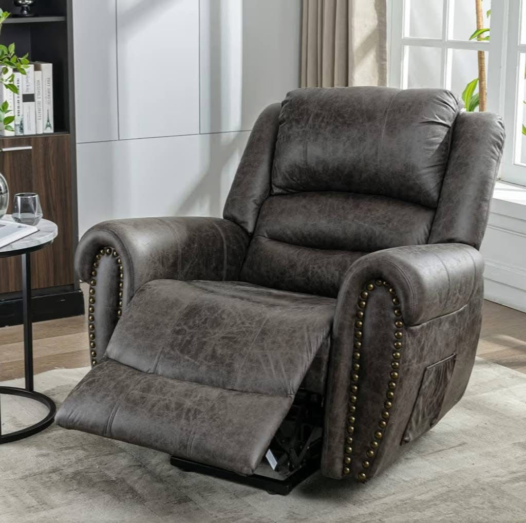 Monaco Luxury Power Lift Recliner – Heated 8-Point Massage