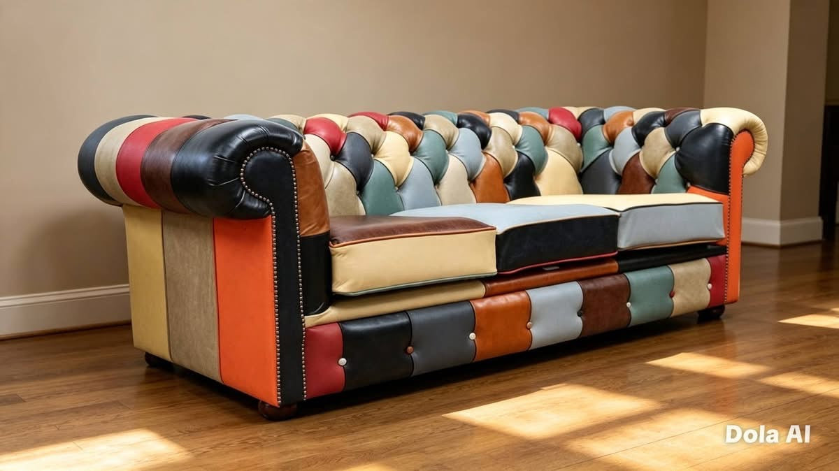 Unique Premium Leather 3-Piece Set