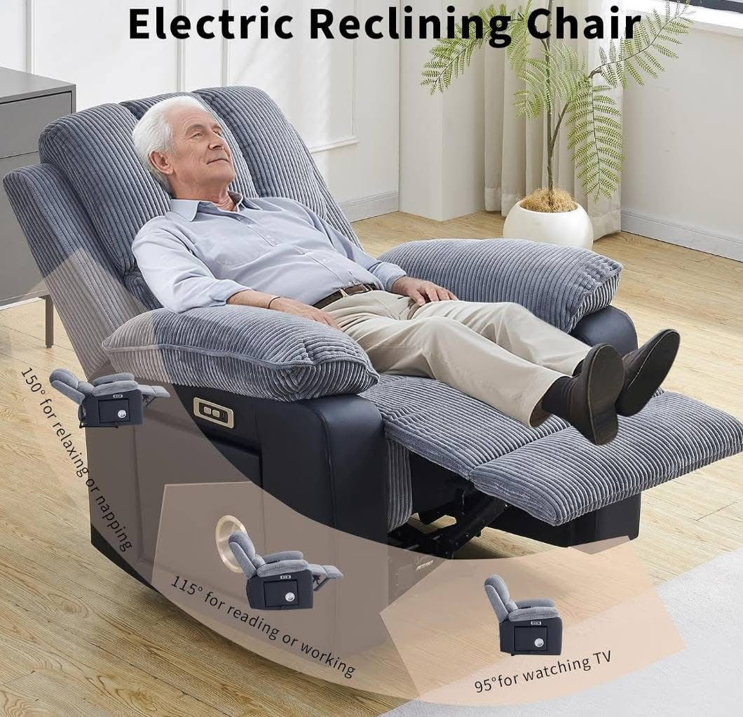 Romano 2-Seater Electric Recliner & Armchair