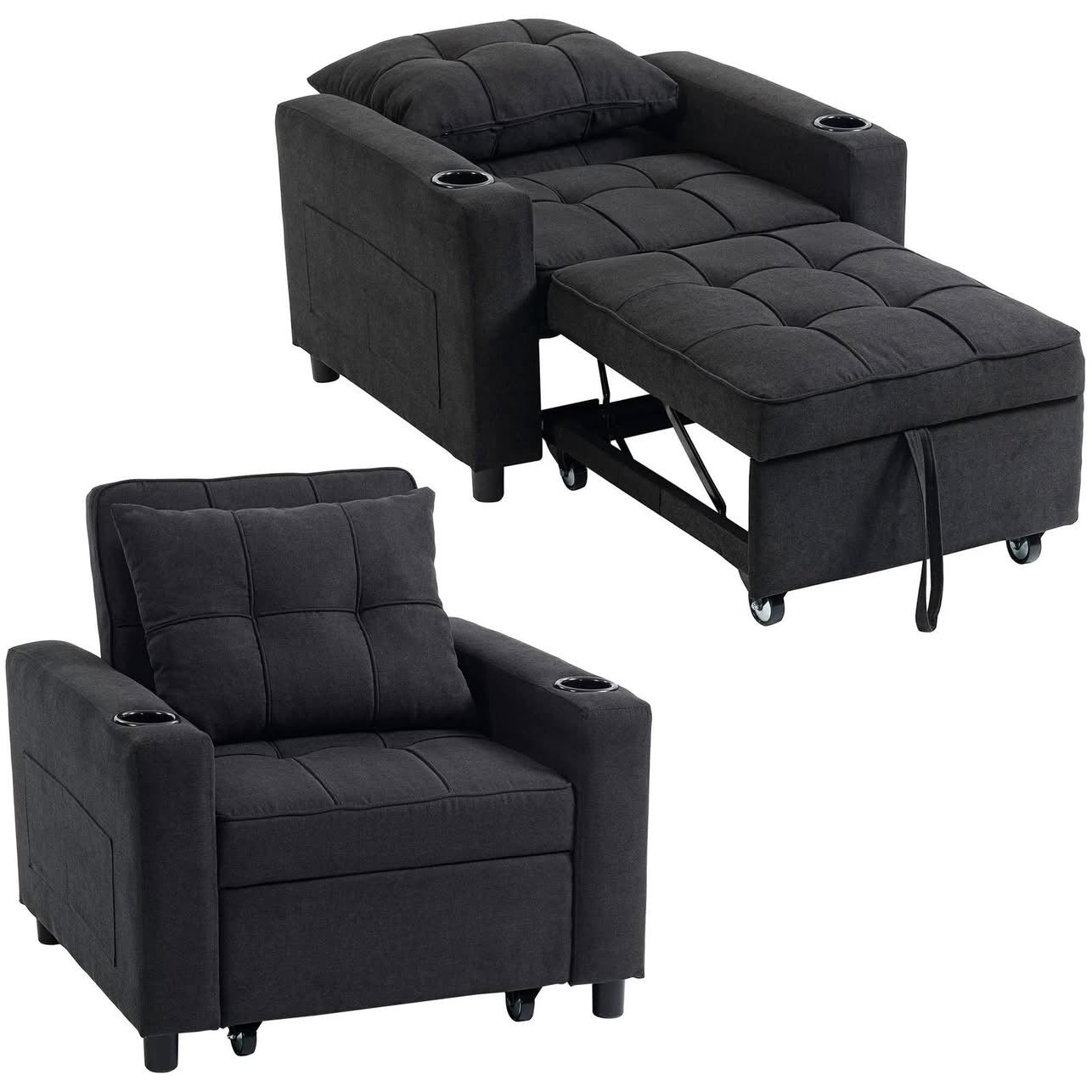 Adlington 3-in-1 Convertible Sleeper Chair