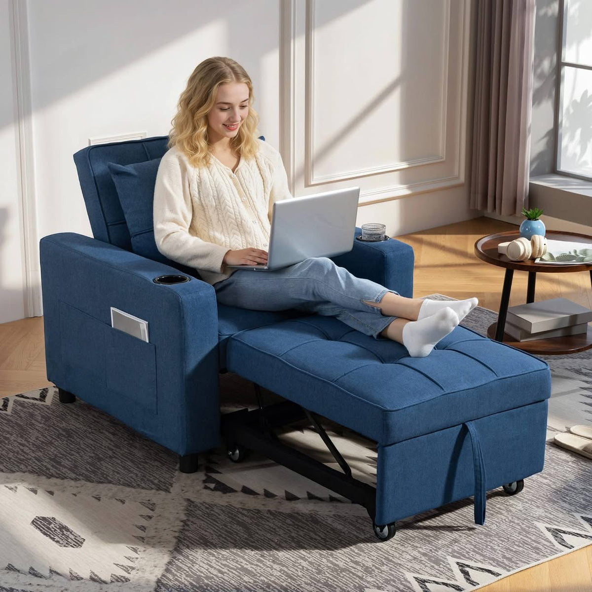 Adlington 3-in-1 Convertible Sleeper Chair