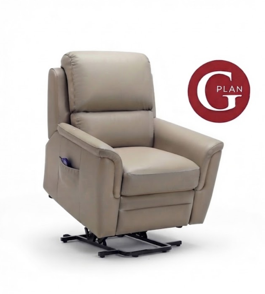 G PLAN RISER RECLINER CHAIR Ex Display - Half price