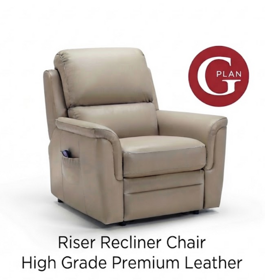 G PLAN RISER RECLINER CHAIR Ex Display - Half price